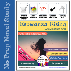 Esperanza Rising novel study