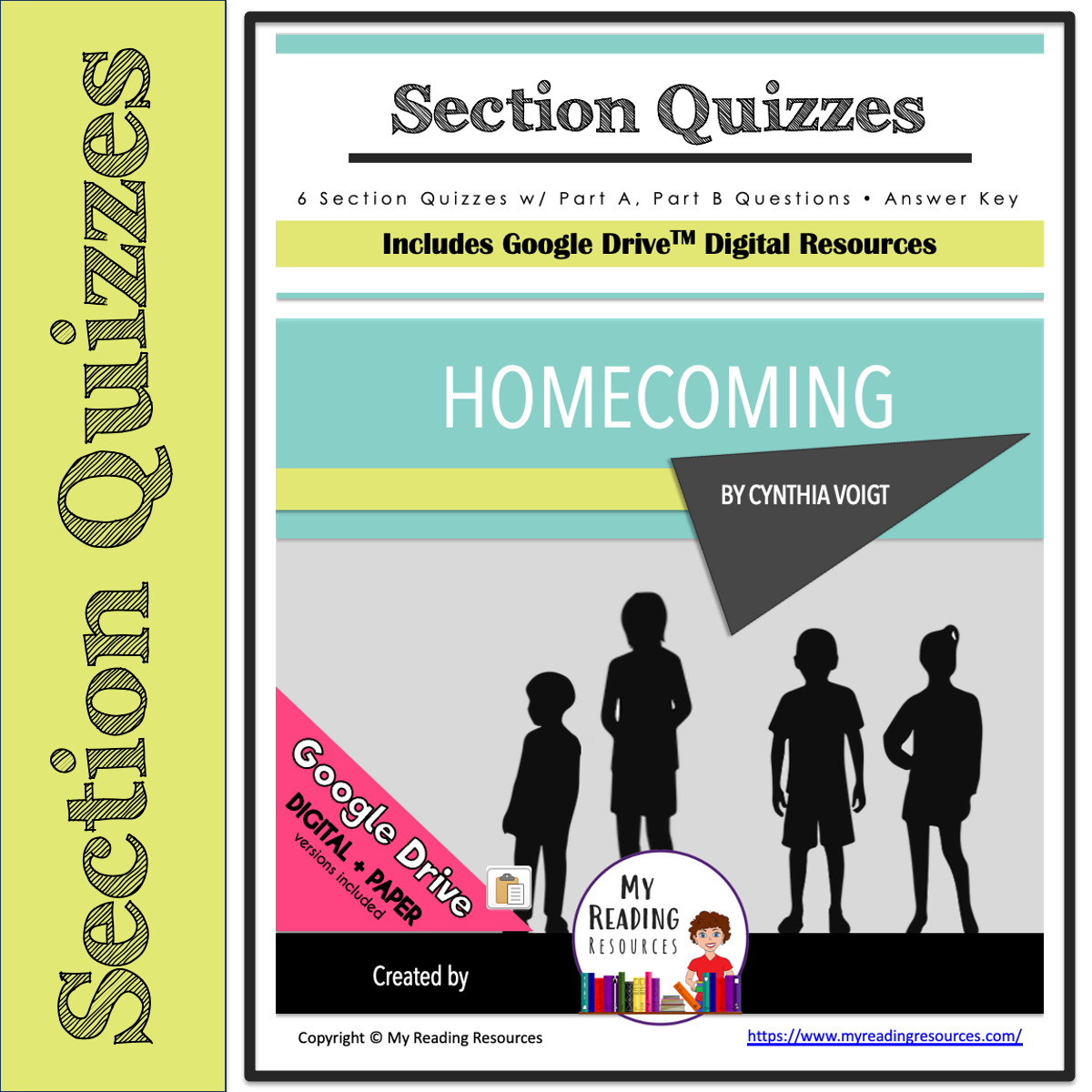 Homecoming Section Quizzes - My Reading Resources