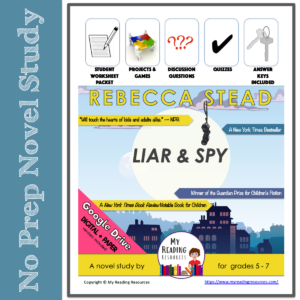 Liar and Spy Novel Study