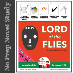Lord of the Flies novel study