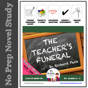 The Teacher's Funeral novel study