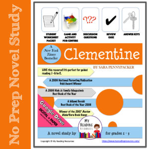 Clementine Novel Study