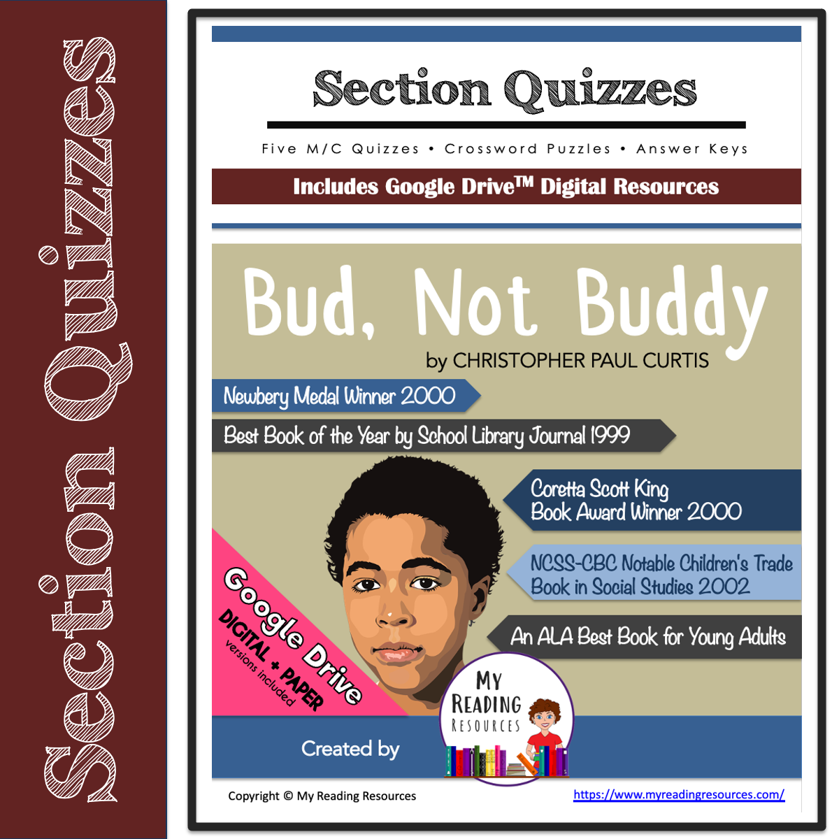 Bud Not Buddy Section Quizzes Crossword Puzzles My Reading Resources Bud Not Buddy Section Quizzes Crossword Puzzles My Reading Resources