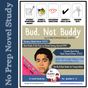 Bud, Not Buddy Novel Study