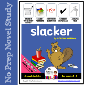 Slacker Novel Study