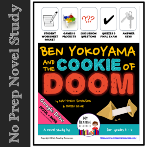 Ben Yokoyama and the Cookie of Doom novel study
